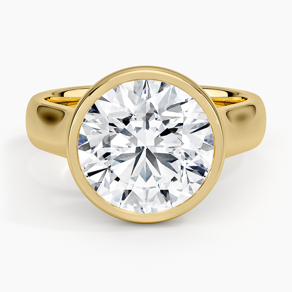 Luna Bezel Engagement Ring