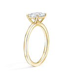 Perfect Fit East-West Solitaire Ring Engagement Ring Setting