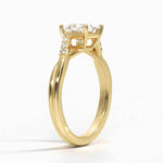 Chamise Diamond Ring (1/15 ct. tw.) Yellow Gold 18k Princess Engagement Ring