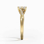 Chamise Diamond Ring (1/15 ct. tw.) Yellow Gold 18k Princess Engagement Ring