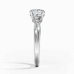 Chamise Diamond Ring (1/15 ct. tw.) Platinum Round Engagement Ring
