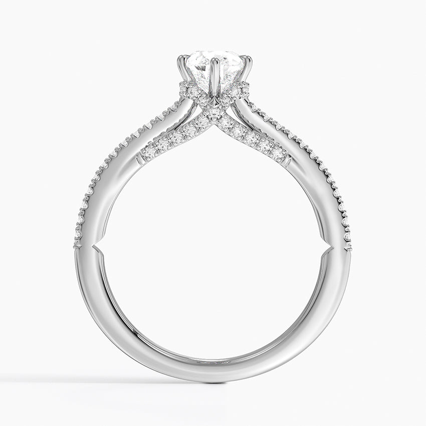 Icon Diamond Ring (1/3 ct. tw.) Platinum Pear Engagement Ring