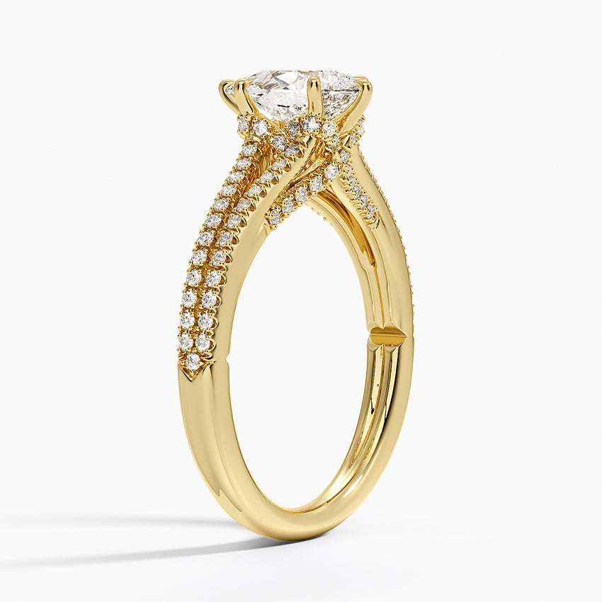 Icon Diamond Ring (1/3 ct. tw.) Yellow Gold 18k Pear Engagement Ring