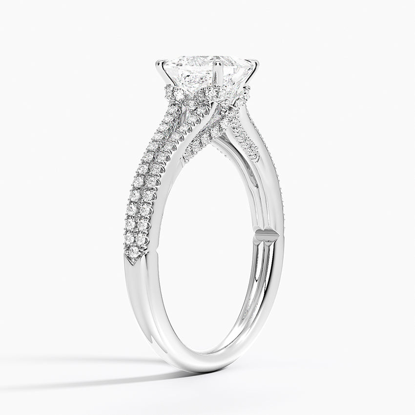 Icon Diamond Ring (1/3 ct. tw.) Platinum Princess Engagement Ring