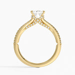 Icon Diamond Ring (1/3 ct. tw.) Yellow Gold 18k Princess Engagement Ring