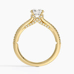 Icon Diamond Ring (1/3 ct. tw.) Yellow Gold 18k Round Engagement Ring