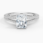 Icon Diamond Ring (1/3 ct. tw.) Platinum Radiant Engagement Ring