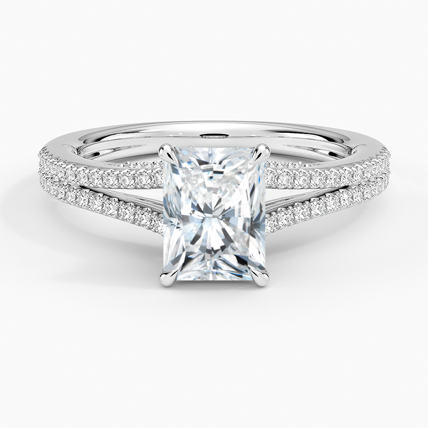 Icon Diamond Ring (1/3 ct. tw.) Platinum Radiant Engagement Ring