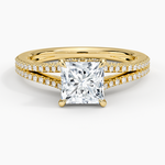 Icon Diamond Ring (1/3 ct. tw.) Yellow Gold 18k Princess Engagement Ring