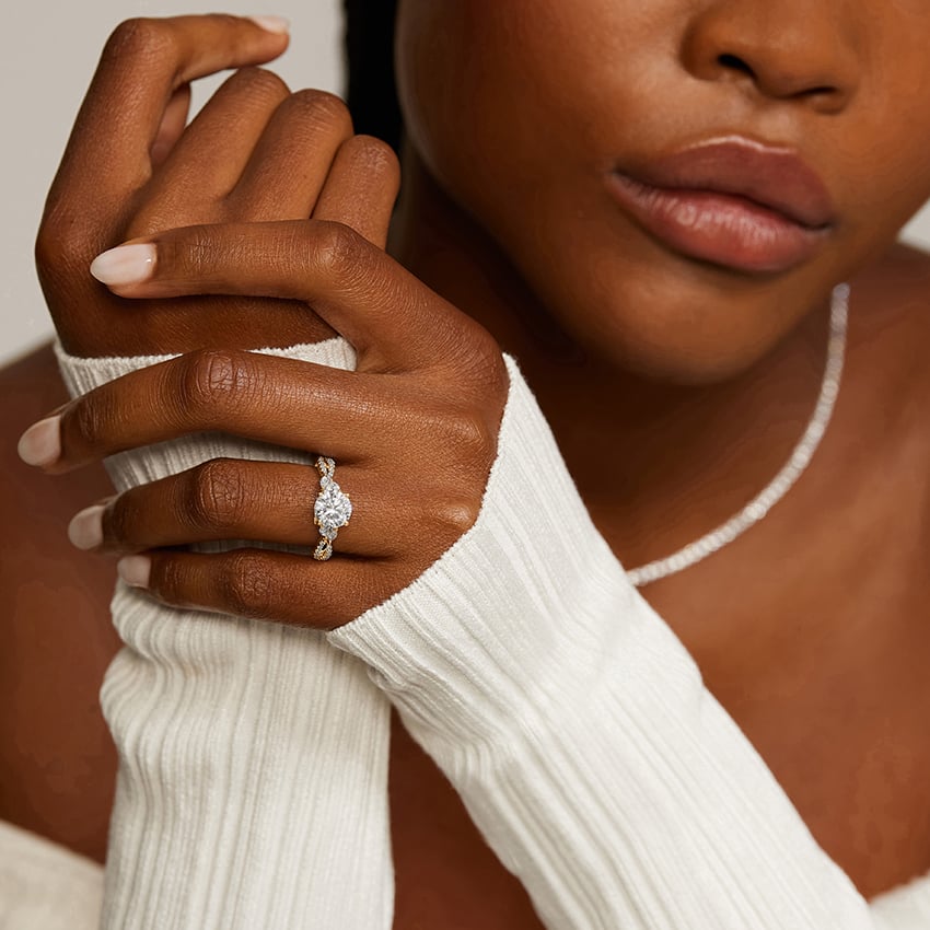 Adorned Luxe Willow Diamond Ring (1/3 ct. tw.) Engagement Ring Setting