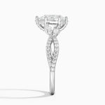Adorned Luxe Willow Diamond Ring (1/3 ct. tw.) Platinum Pear Engagement Ring