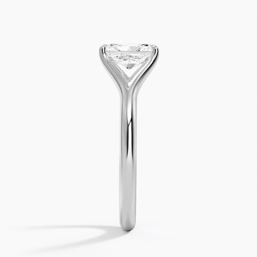Reverie Solitaire Ring Platinum Radiant Engagement Ring