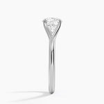 Reverie Solitaire Ring Platinum Round Engagement Ring