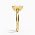 Andrea Bezel Prong Ring Yellow Gold 18k Radiant Engagement Ring