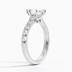 Anthology Half Coverage Diamond Ring (1/2 ct. tw.) Platinum Marquise Engagement Ring