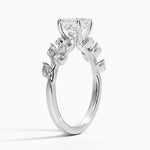 Amaranta Diamond Ring (1/2 ct. tw.) Platinum Asscher Engagement Ring