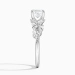 Amaranta Diamond Ring (1/2 ct. tw.) Platinum Asscher Engagement Ring