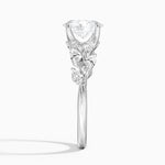 Amaranta Diamond Ring (1/2 ct. tw.) Platinum Oval Engagement Ring