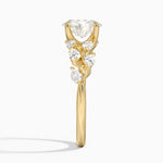 Amaranta Diamond Ring (1/2 ct. tw.) Yellow Gold 18k Oval Engagement Ring