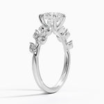 Amaranta Diamond Ring (1/2 ct. tw.) Platinum Pear Engagement Ring