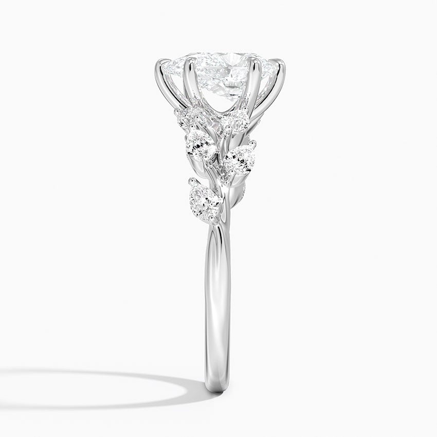 Amaranta Diamond Ring (1/2 ct. tw.) Platinum Pear Engagement Ring