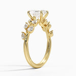 Amaranta Diamond Ring (1/2 ct. tw.) Yellow Gold 18k Radiant Engagement Ring
