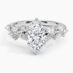 Amaranta Diamond Ring (1/2 ct. tw.) Platinum Marquise Engagement Ring