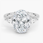 Opera Perfect Fit Diamond Ring Platinum Oval Engagement Ring