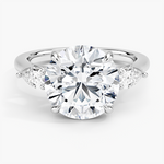 Opera Perfect Fit Diamond Ring Platinum Round Engagement Ring