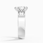Peyton 5mm Channel-Set Diamond Ring Platinum Pear Engagement Ring