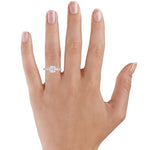 Tabitha Channel Set Baguette Diamond Ring Platinum Engagement Ring