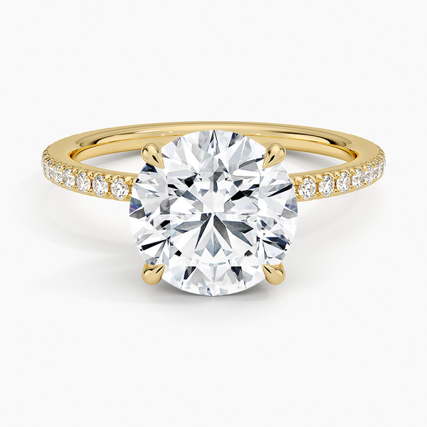 Viviana Three-Quarter Coverage Diamond Engagement Ring