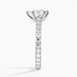 Sienna Eternity Diamond Ring Platinum Pear Engagement Ring