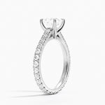 Sienna Eternity Diamond Ring Platinum Princess Engagement Ring