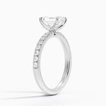 Adorned Amelie Diamond Ring Platinum Radiant Engagement Ring