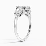 Luxe Opera Three Stone Diamond Ring (1 1/3 ct. tw.) Platinum Marquise Engagement Ring