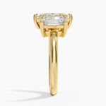 Luxe Rhiannon Three Stone Diamond Ring (1 1/10 ct. tw.) Yellow Gold 18k Marquise Engagement Ring