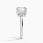 Luxe Rhiannon Three Stone Diamond Ring (1 1/10 ct. tw.) Platinum Oval Engagement Ring