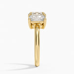Luxe Rhiannon Three Stone Diamond Ring (1 1/10 ct. tw.) Yellow Gold 18k Oval Engagement Ring
