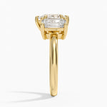 Luxe Rhiannon Three Stone Diamond Ring (1 1/10 ct. tw.) Yellow Gold 18k Pear Engagement Ring