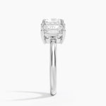 Luxe Rhiannon Three Stone Diamond Ring (1 1/10 ct. tw.) Platinum Princess Engagement Ring