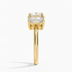 Luxe Rhiannon Three Stone Diamond Ring (1 1/10 ct. tw.) Yellow Gold 18k Princess Engagement Ring