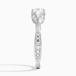 Zinnia Diamond Ring (1/3 ct. tw.) Platinum Cushion Engagement Ring