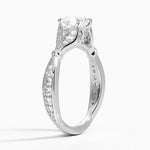 Zinnia Diamond Ring (1/3 ct. tw.) Platinum Heart Engagement Ring