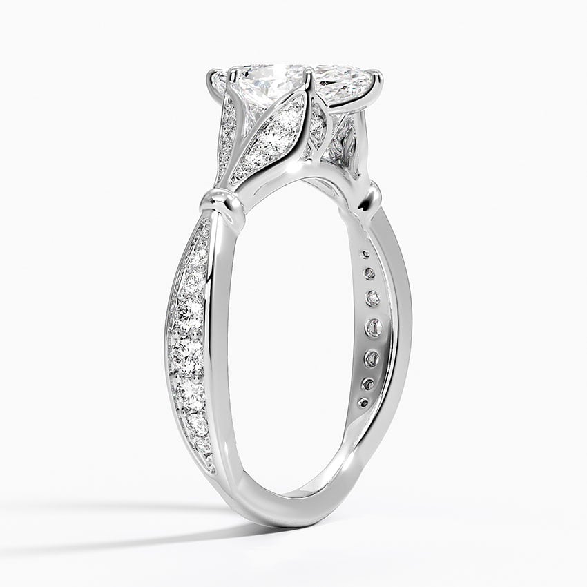 Zinnia Diamond Ring (1/3 ct. tw.) Platinum Marquise Engagement Ring