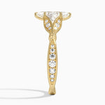 Zinnia Diamond Ring (1/3 ct. tw.) Yellow Gold 18k Marquise Engagement Ring