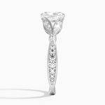 Zinnia Diamond Ring (1/3 ct. tw.) Platinum Radiant Engagement Ring