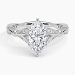 Zinnia Diamond Ring (1/3 ct. tw.) Platinum Marquise Engagement Ring