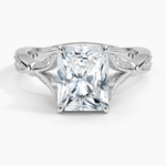 Zinnia Diamond Ring (1/3 ct. tw.) Platinum Radiant Engagement Ring