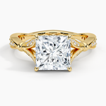 Zinnia Diamond Ring (1/3 ct. tw.) Yellow Gold 18k Princess Engagement Ring